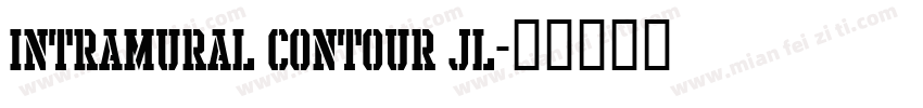 Intramural Contour JL字体转换